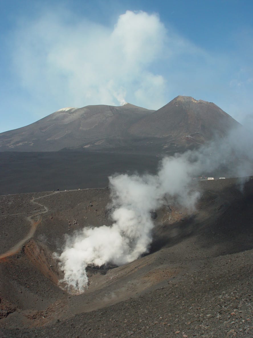 Volcano Mt. Etna in Sicily, Italy