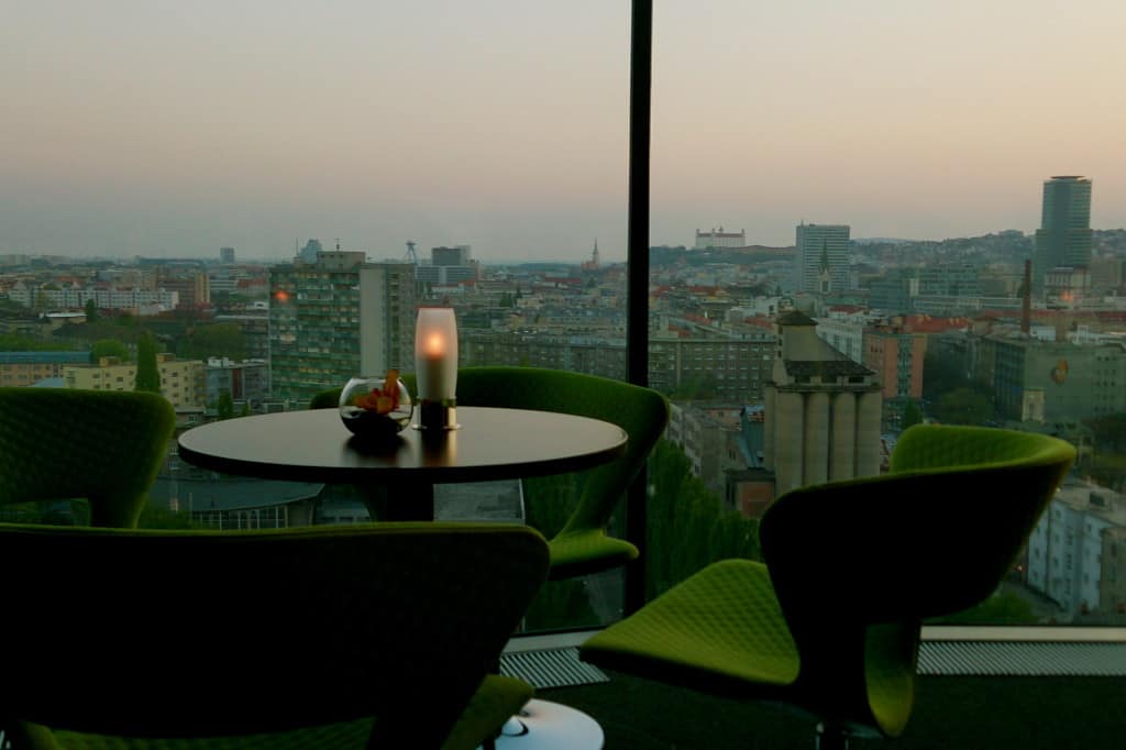 View from the Outlook Bar& Lounge.