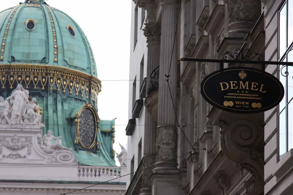 Demel Hofburg Vienna Austria