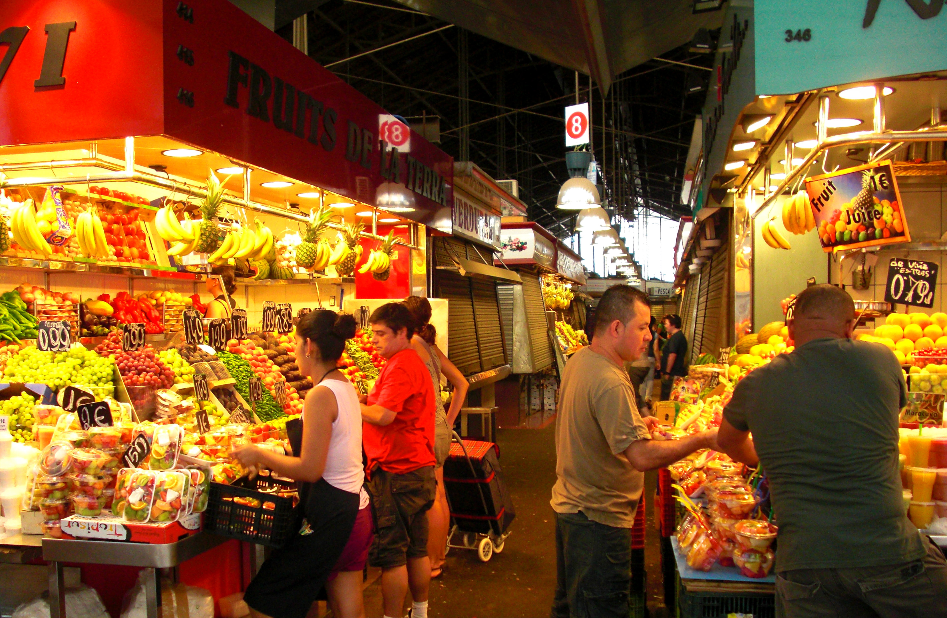 Mercat de La Boqueria Barcelona