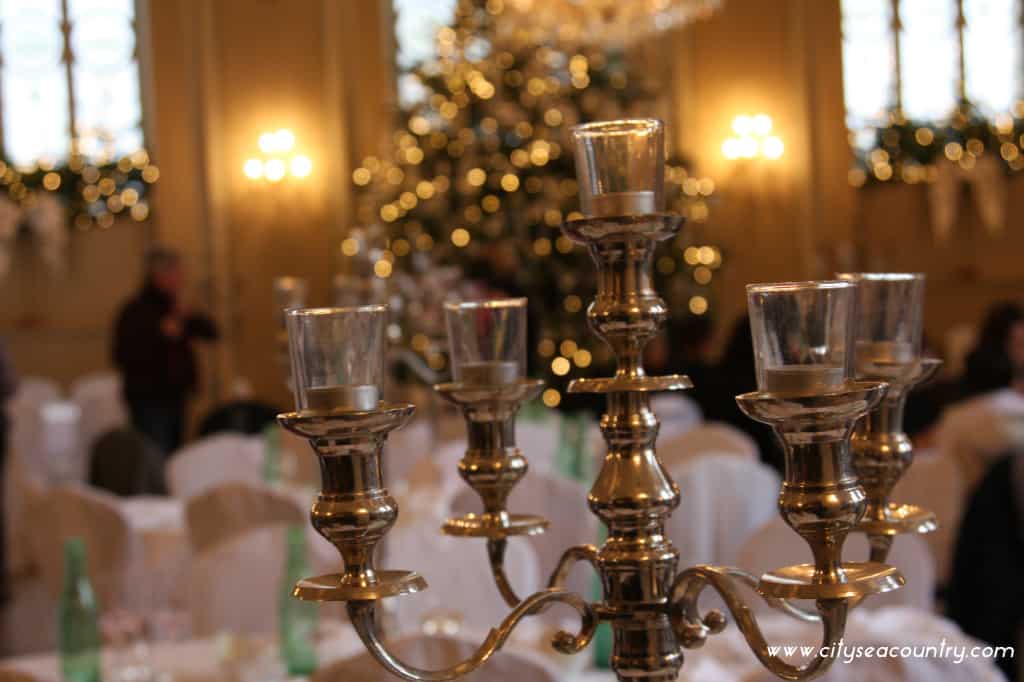 lunch at the St. Peter Stiftskeller, the oldest restaurant in Salzburg and the world. During Christmas season, they have the most beautiful Christmas Tree in town.