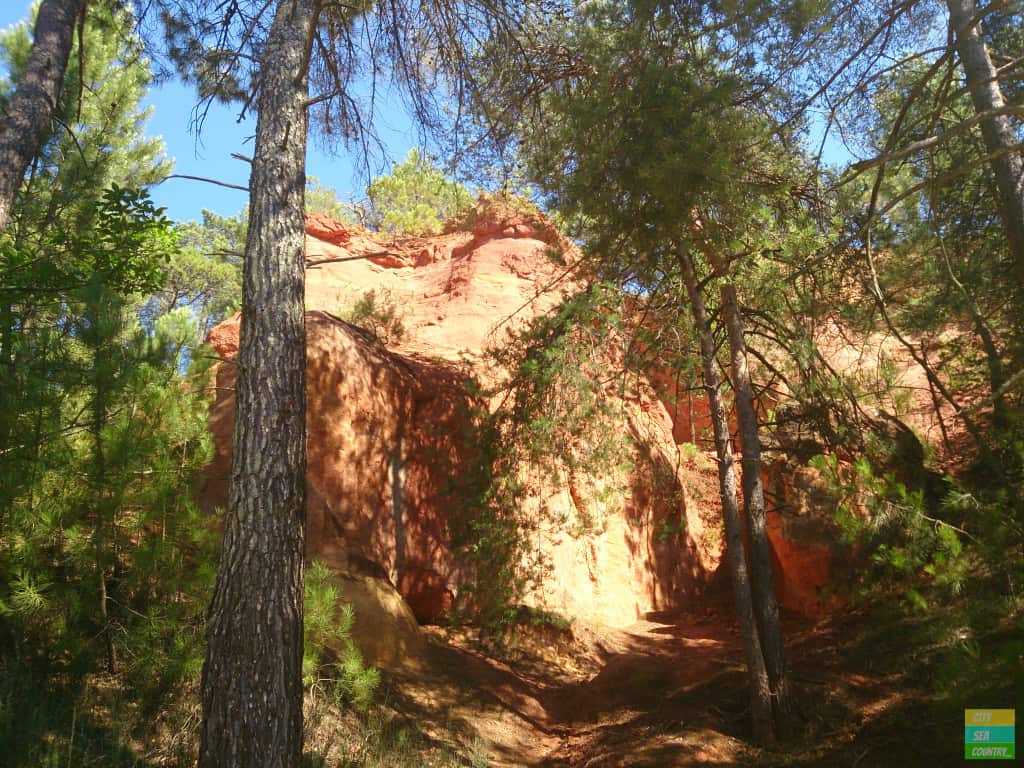 National Park rund um Roussillon, Frankreich