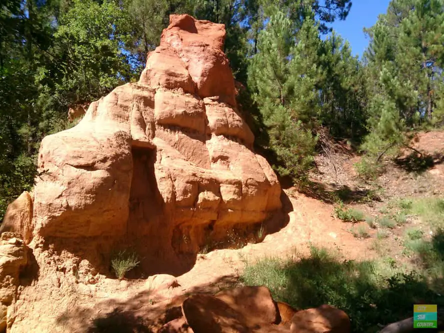 Ocker in Roussillon, Provence