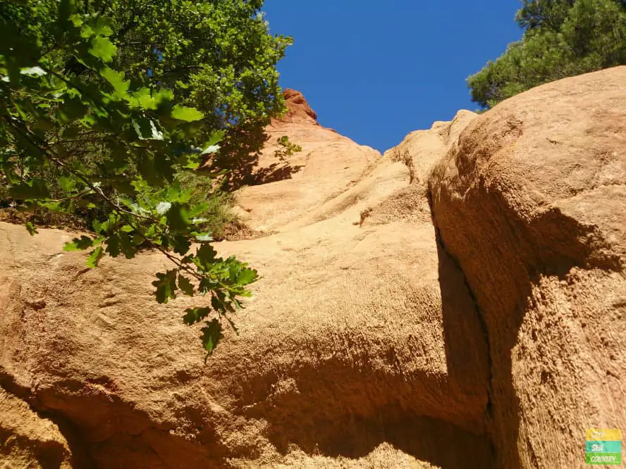 Roussillon in der Provence, Frankreich
