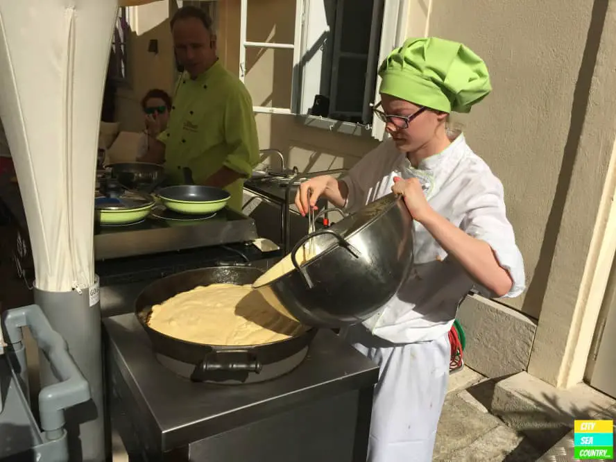 Eine Riesenportion Kaiserschmarren nur für uns.