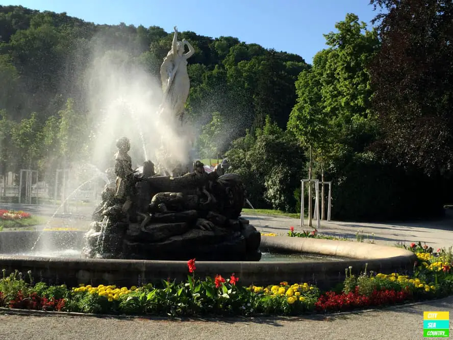 Fountain in the Kurpark