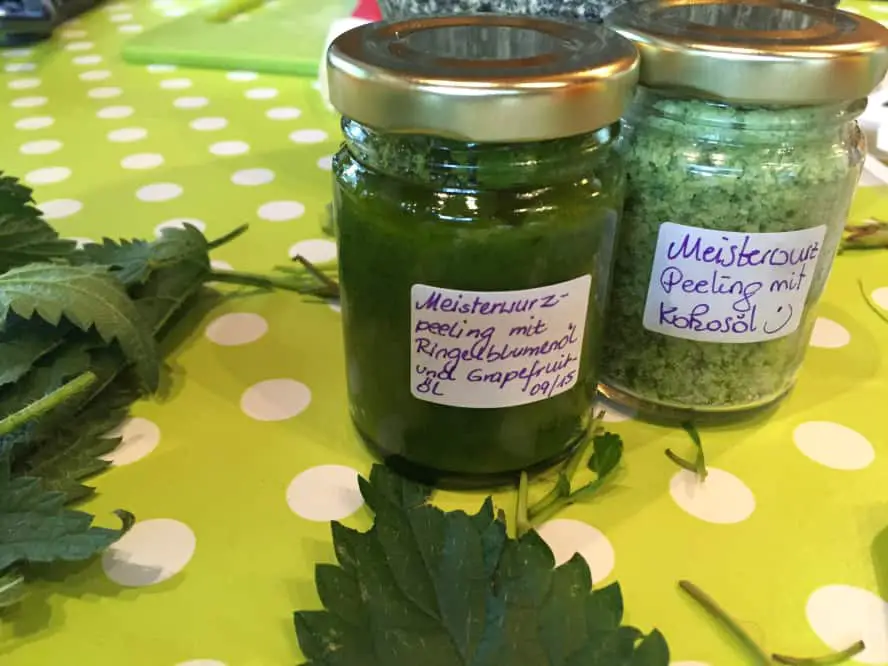 Meisterwurzpeeling Kleinwalsertal Lydia Fritz