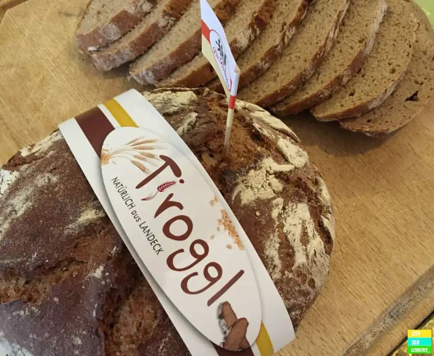 Tiroggl Brot aus Tirol West