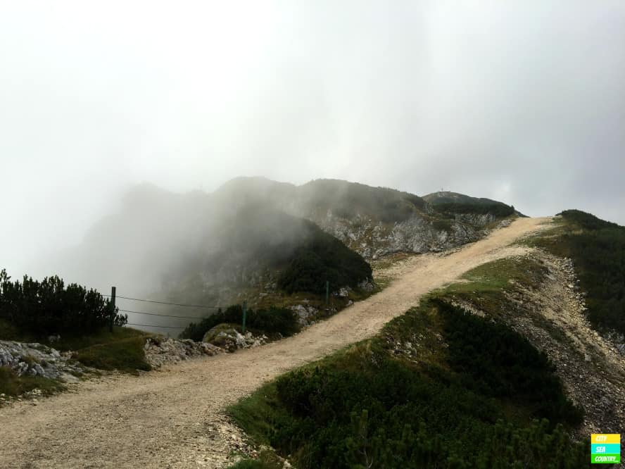 Untersberg im Nebel