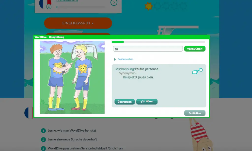 Rezension: Sprachen lernen mit WordDive