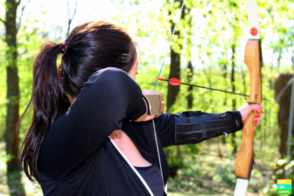 Archery at the Vila Vita Pannonia in Austria