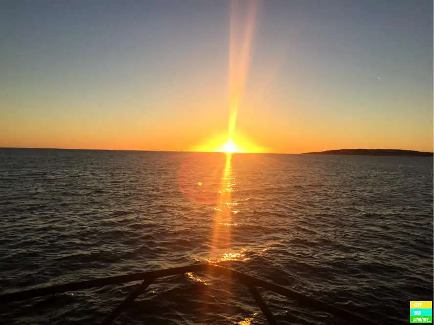Sunrise at Port Lincoln, Australia