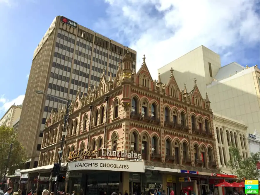 Haigh's Chocolates in der Rundle Mall