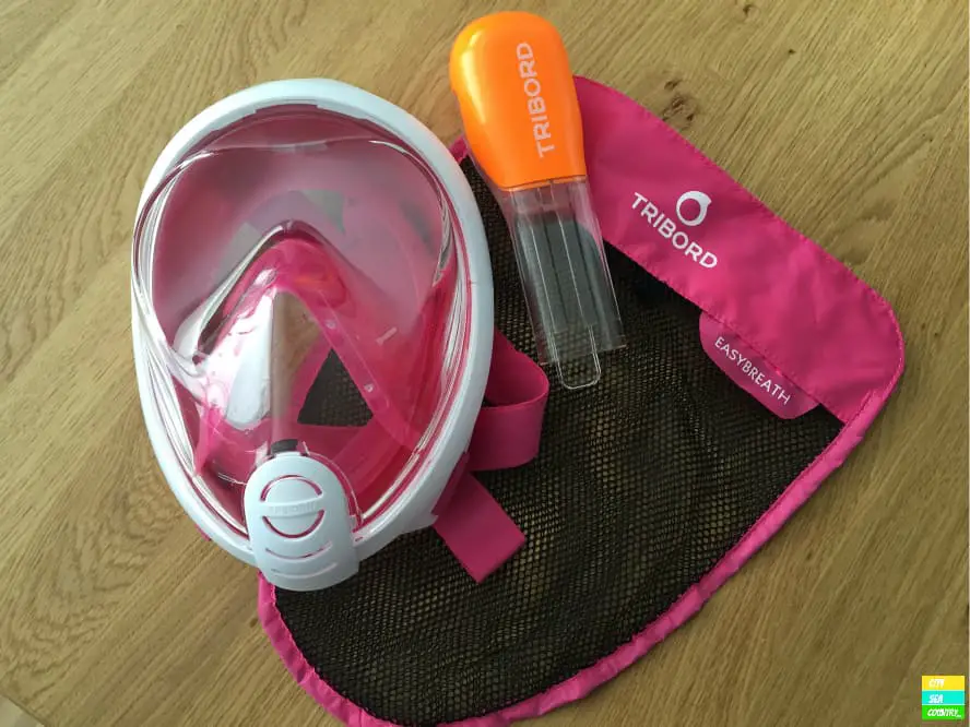 Schnorchelmaske Produkttest Easybreath Tribord von Decathlon
