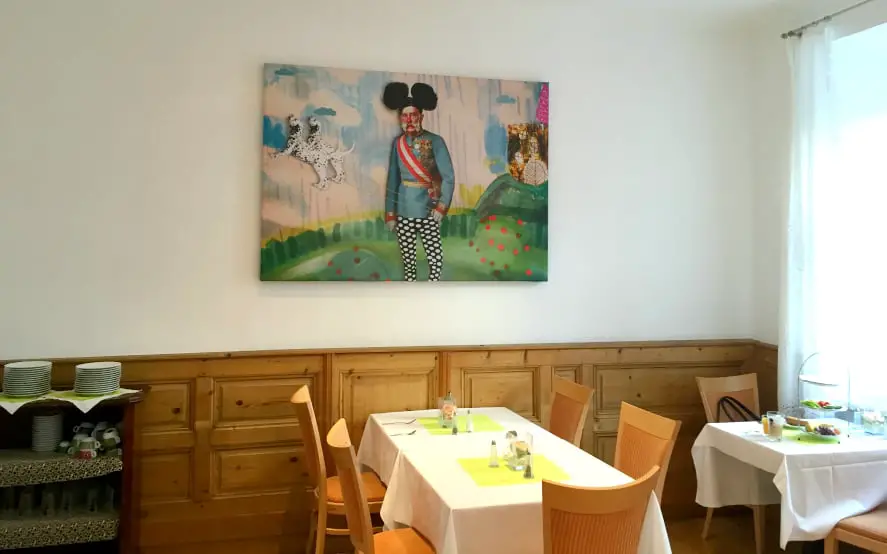 Frühstücksraum Urban Stay Salzburg City