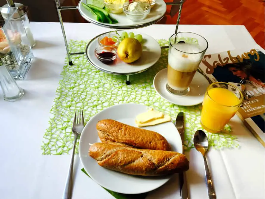 Frühstück Urban Stay Salzburg City