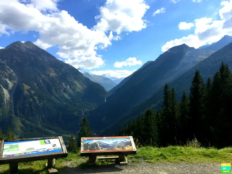 Gerold Alpenstraße mit Krimmler Wasserfälle