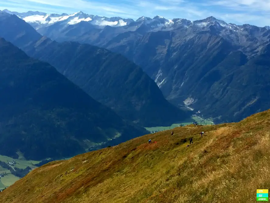 Es ist nicht nur Wanderzeit, sondern auch Preiselbeerpflückzeit.