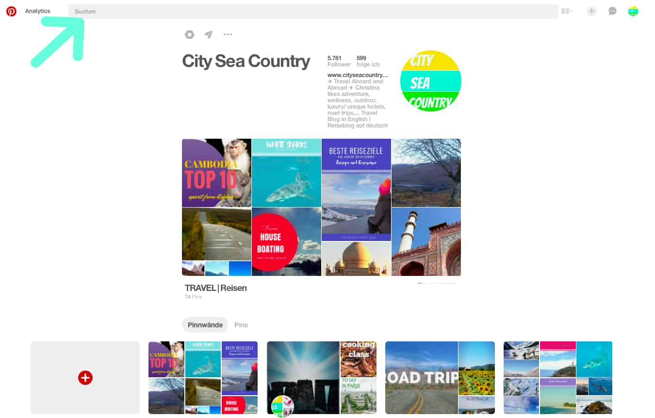Pinterest Urlaub Reise planen