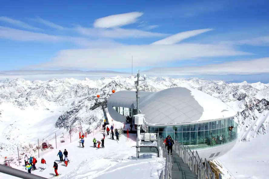 Ski fahren und Weingenuss am höchsten Gletscher Österreichs