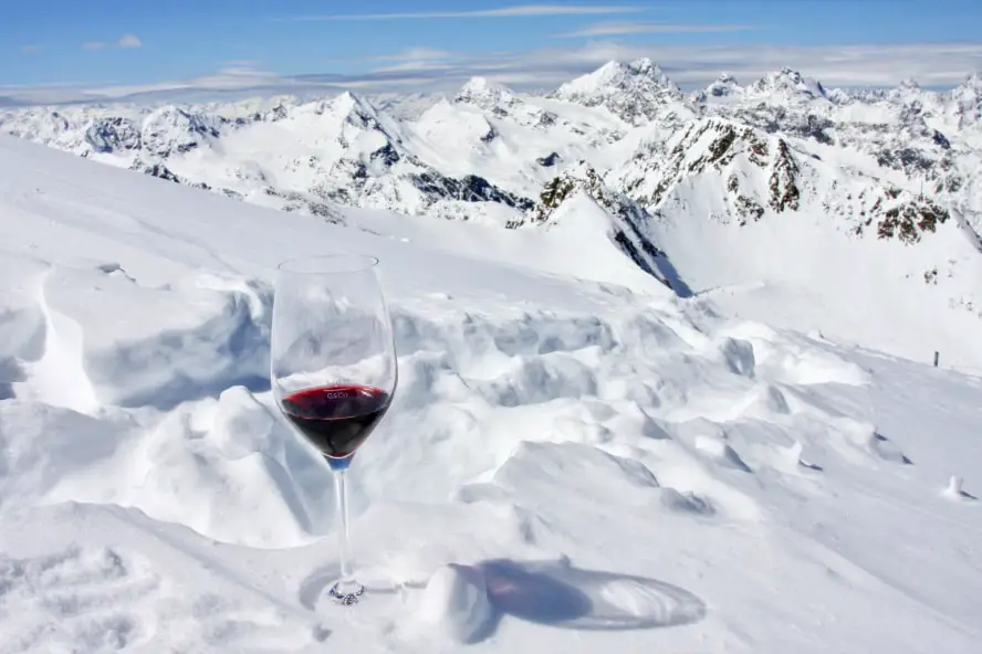 Höchste Weinverkostung Österreichs (Pitztaler Gletscher)