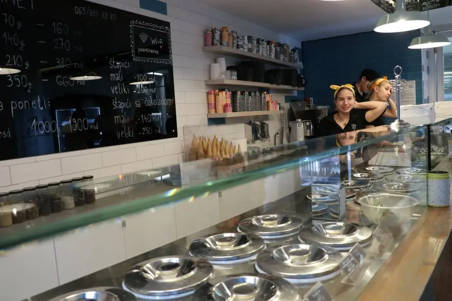 veganes eis Eisdielen vegan Belgrad serbien balkan