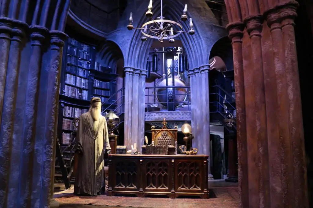 Harry Potter Studio Tour Warner Bros. Watford London Roadtrip Dumbledores Büro