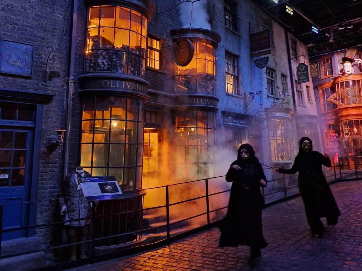 Harry Potter Filmstudios The Dark Arts in der Winkelgasse