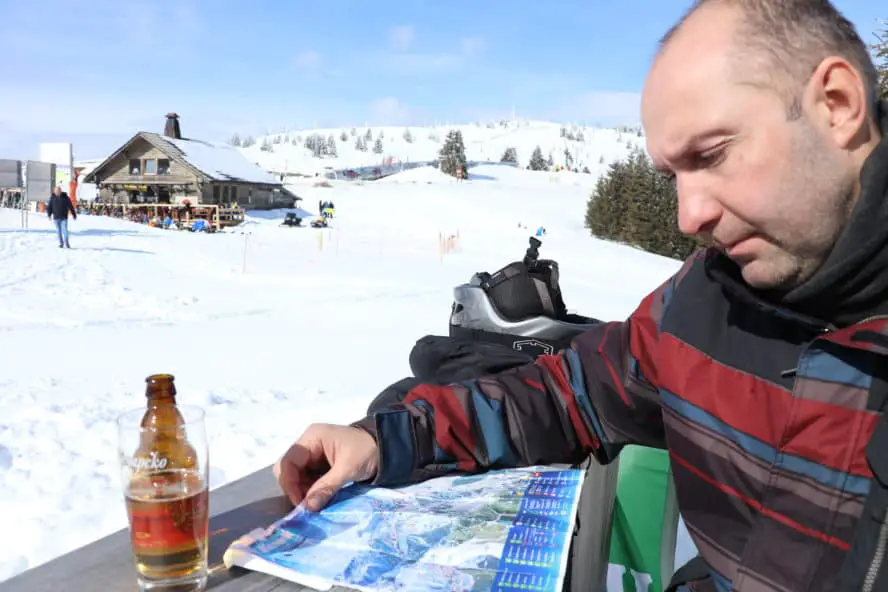 Winterurlaub in Serbien: Ski fahren am Dach von Serbien in Koaponik