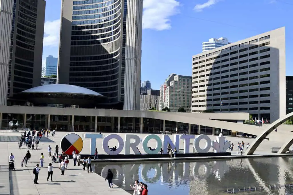 Nathan Philipps Square int Toronto