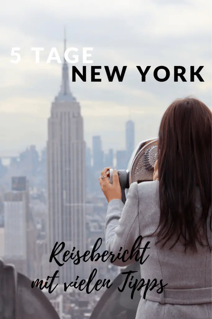 5 Tage New York - Reisebericht New York City