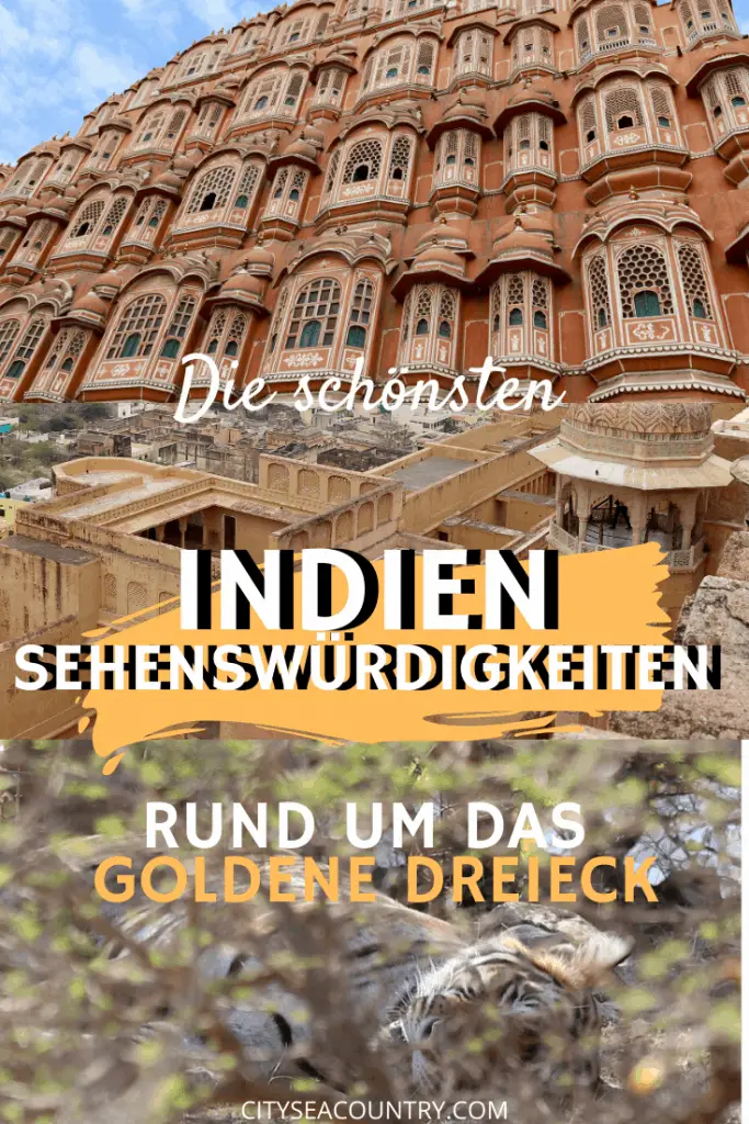 Die schönsten Indien Sehenswürdigkeiten rund um das Goldene Dreieck