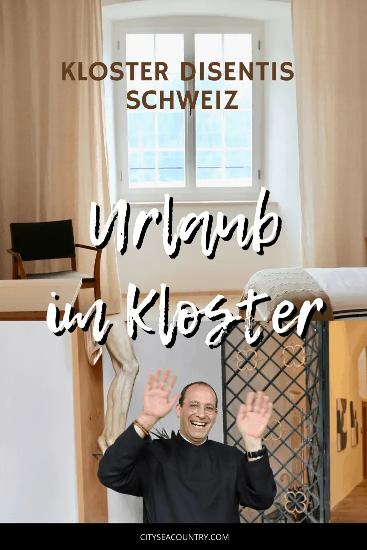 Übernachten im Kloster: Auszeit im Kloster Disentis in der Schweiz