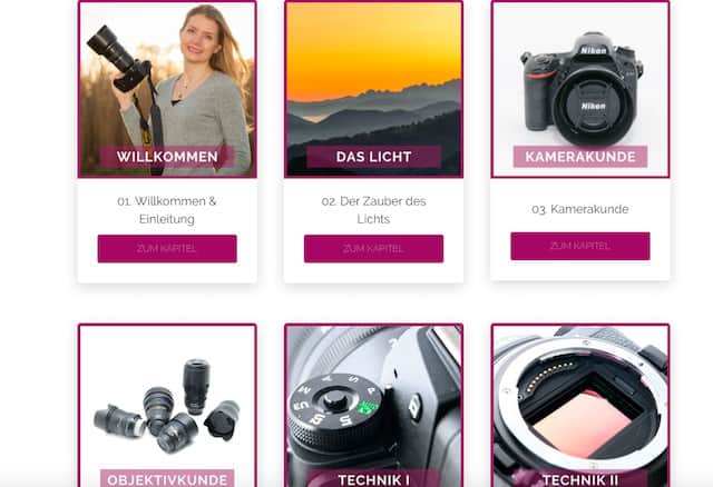 Fotografieren lernen online Review