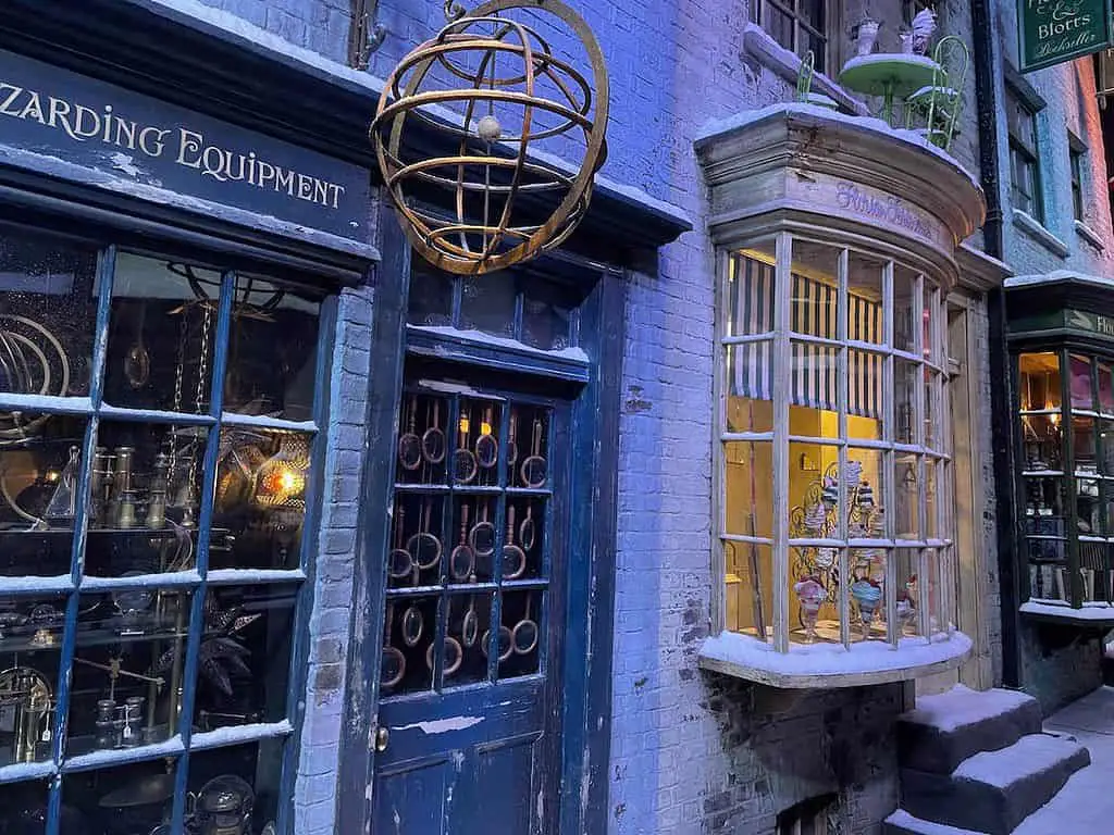 Hogwarts im Schnee