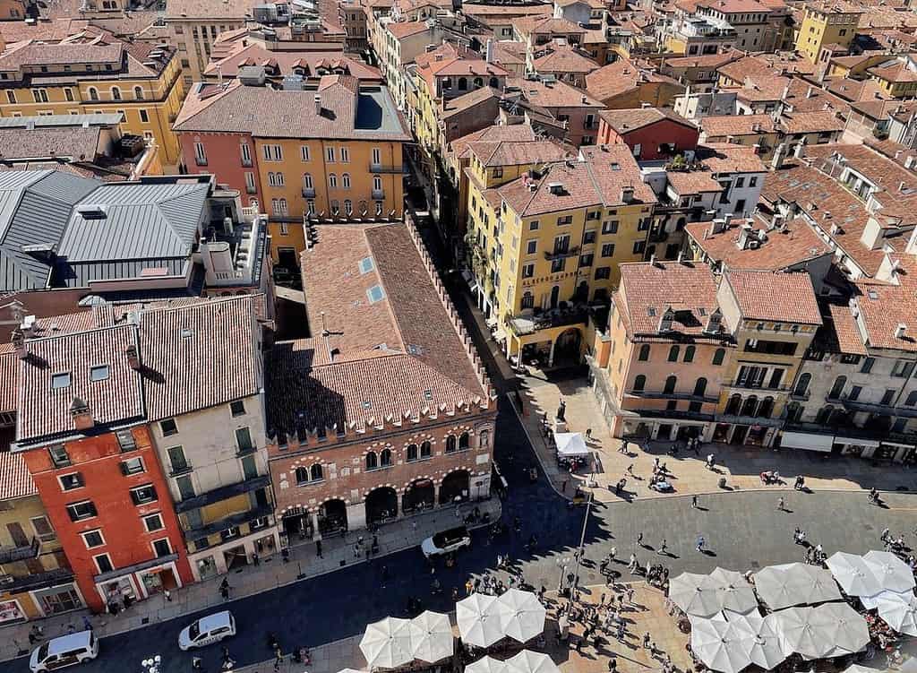 Verona Aussichtspunkt Torre dei Lamberti
