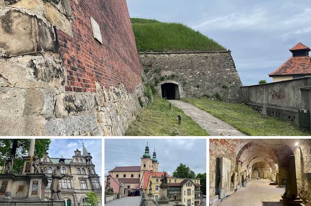 Klodzko mit Festung Klodzko