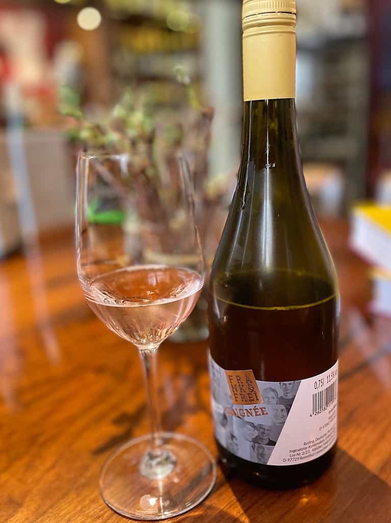 Weinverkostung im Weingut Stich