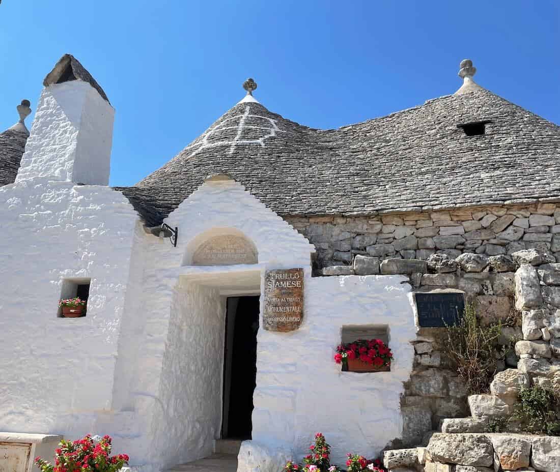 Trullihäuser Alberobello Italien