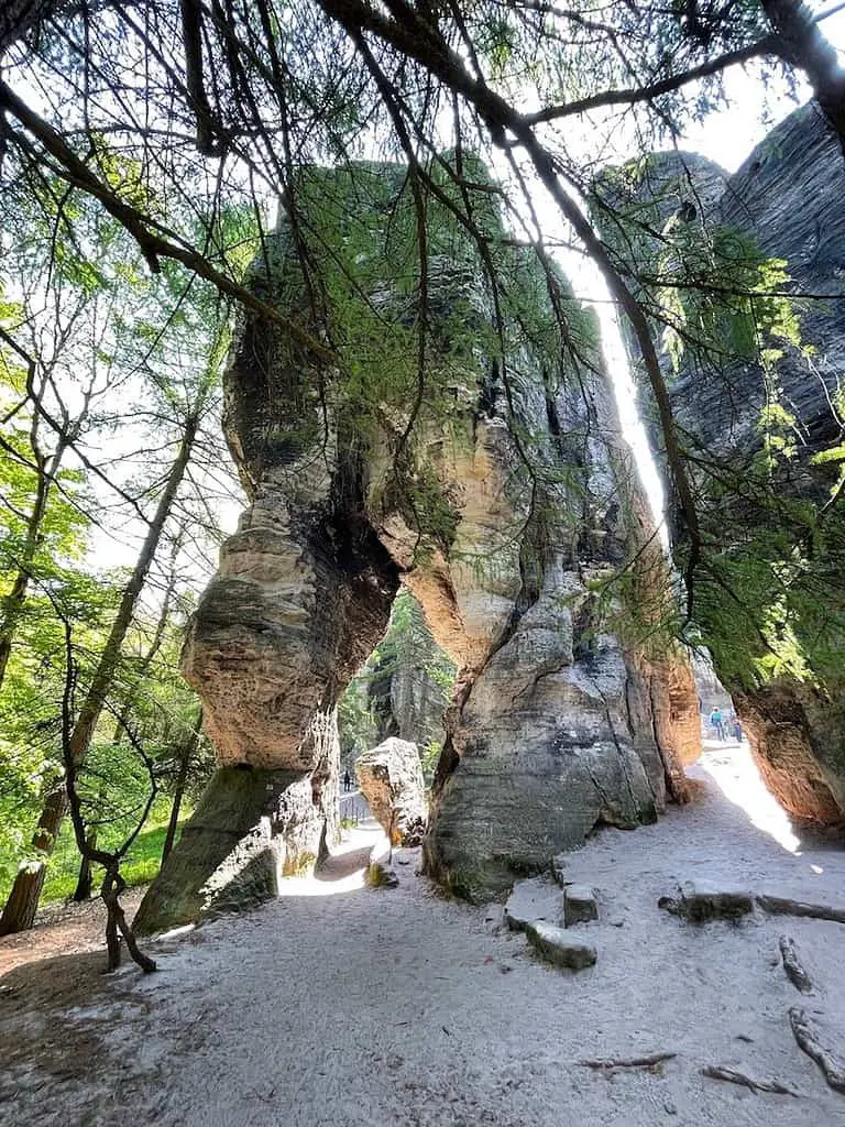 Felsenstadt Tyssaer Wände