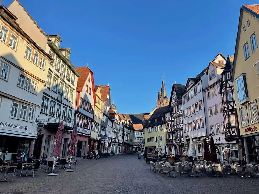 historischer Marktplatz in Wertheim