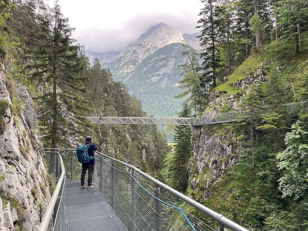 Leutascher Geisterklamm Panoramabrücke