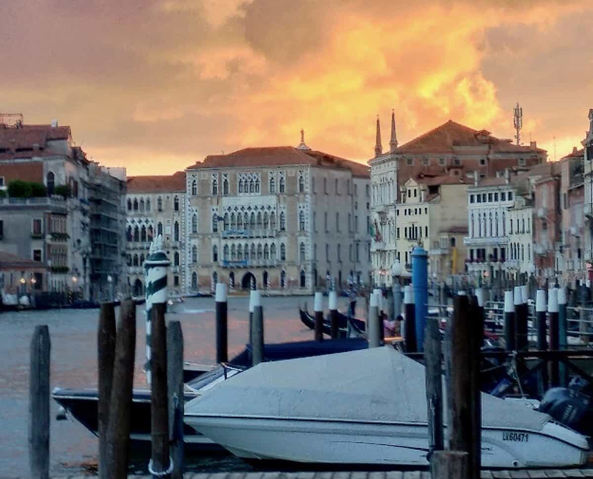 Venice at sunset