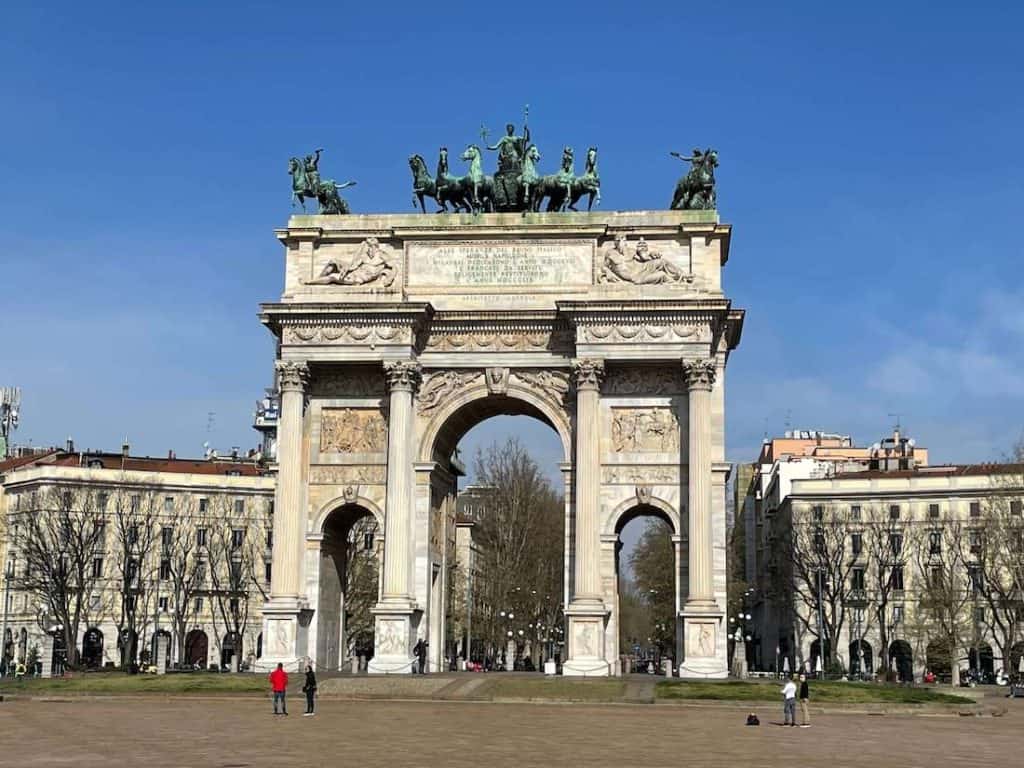 Triumpfbogen in Mailand