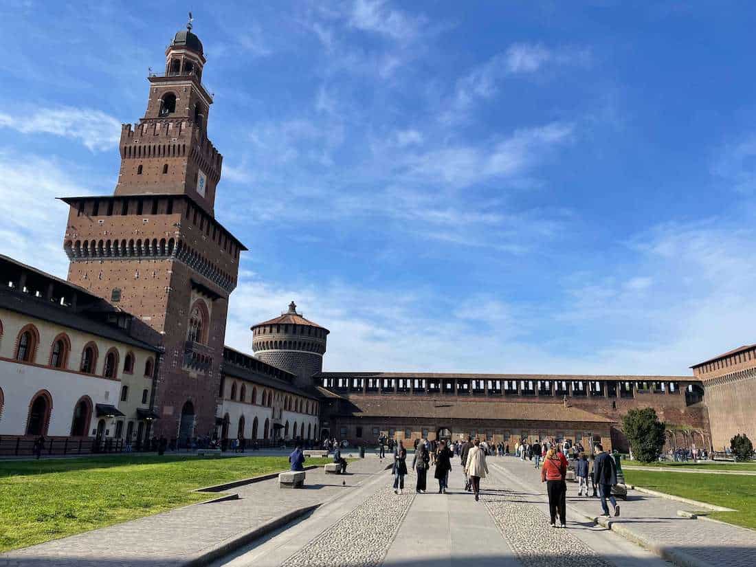 Castello Sforzesco in Mailand