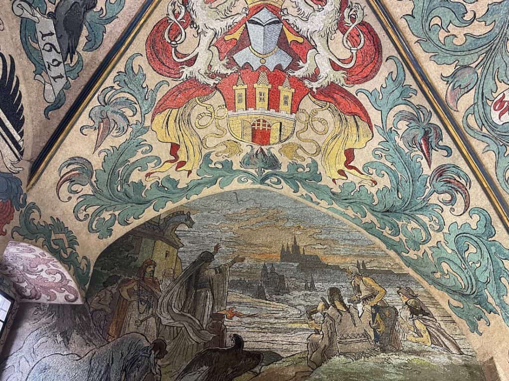 Mosaike im Prager Rathaus