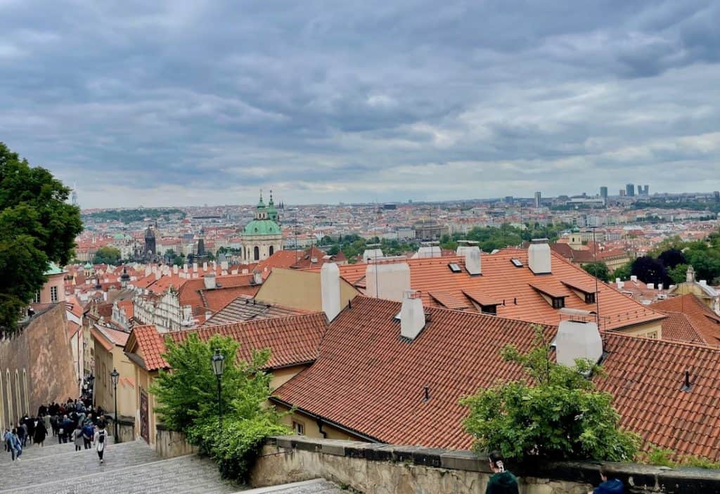 Aussichtspunkt Prager Burg auf Prag