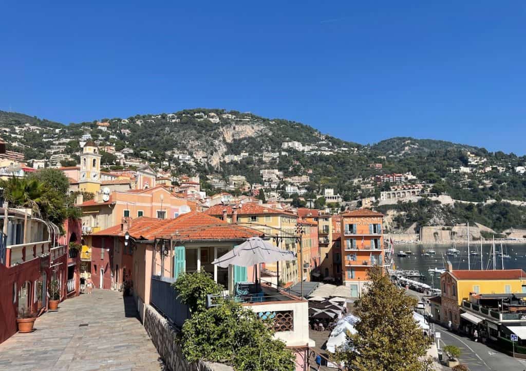 Blick auf Villefranche-sur-Mer