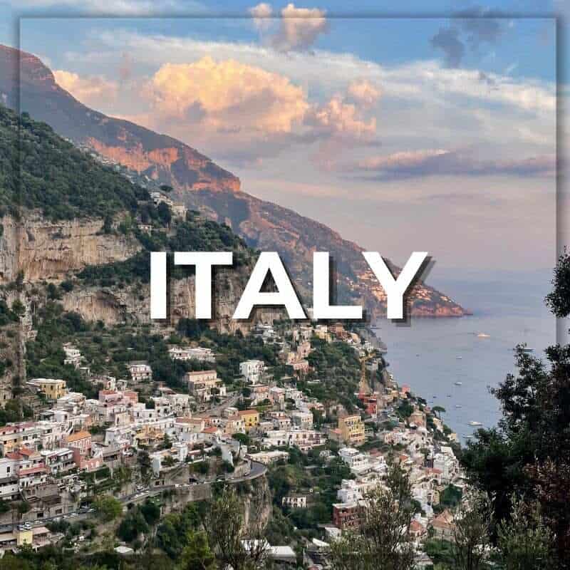 italy itineraries