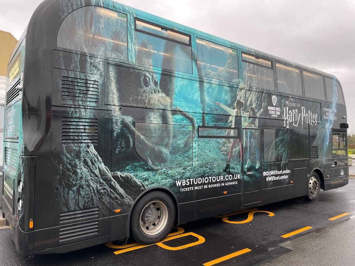 Beste Anreisemöglichkeit zu den Harry Potter Filmstudios ist mit dem Bus